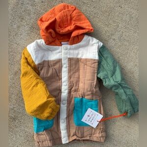 Colorful Kids Patchwork Jacket